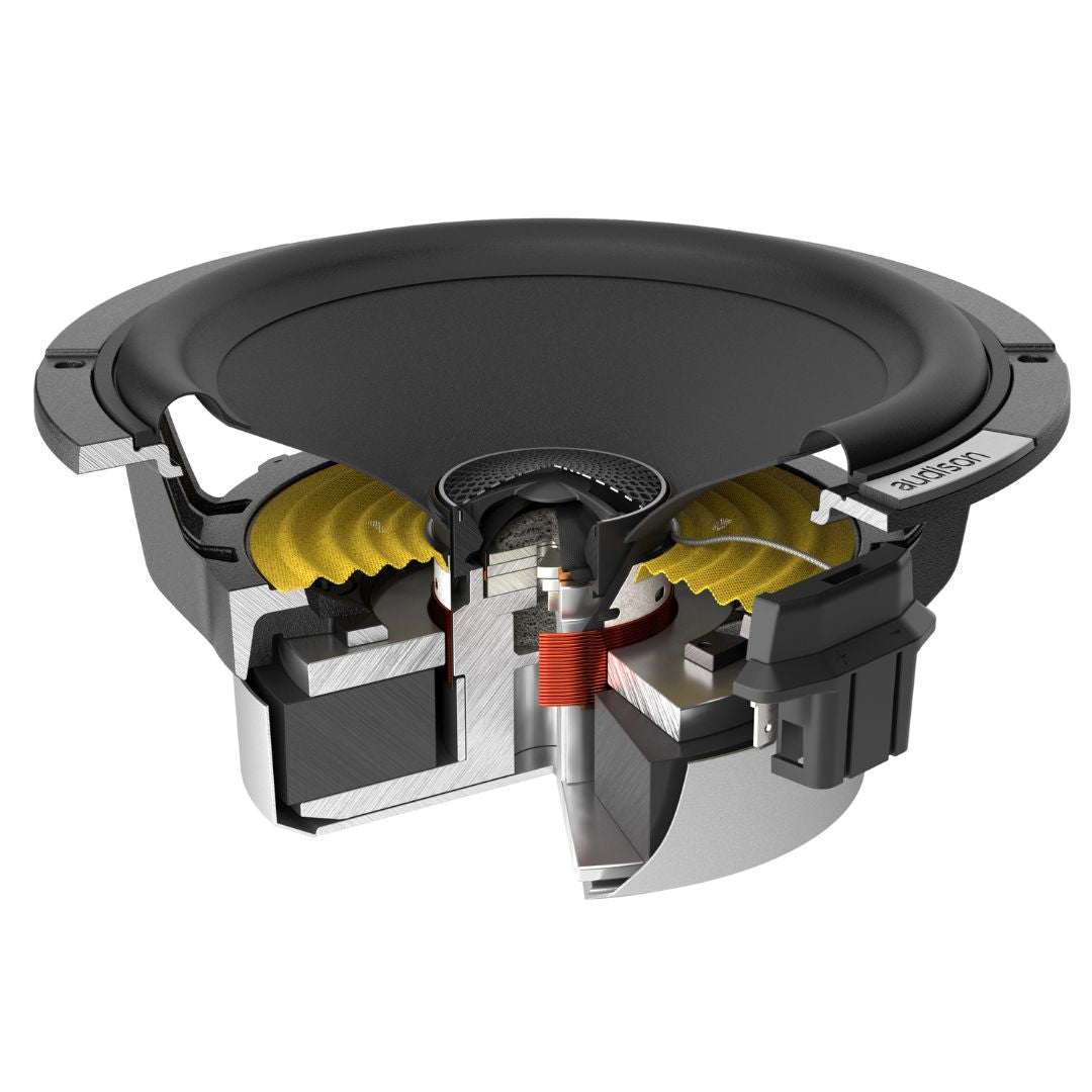Audison VOCE II AVX 6.5 II Coaxial Hi-Res 6.5” con Tweeter 1