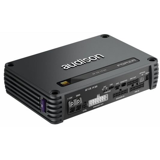 Audison AF C8.14 bit Amplificado DSP 8 Canales 800W Hi-Res