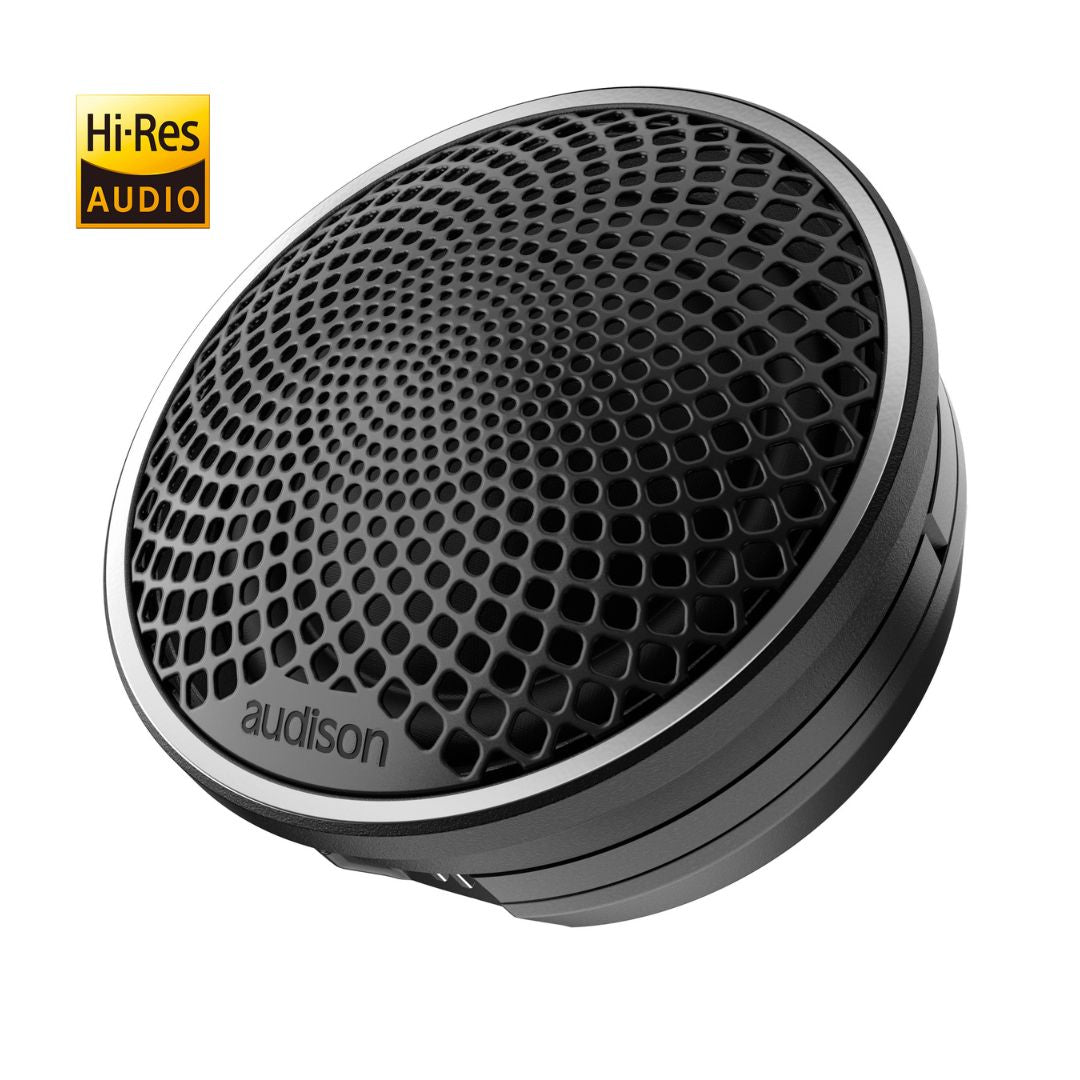 Audison AV 1.1 II – Tweeter Hi-Res 40kHz con Cúpula Tetolon y Neodimio