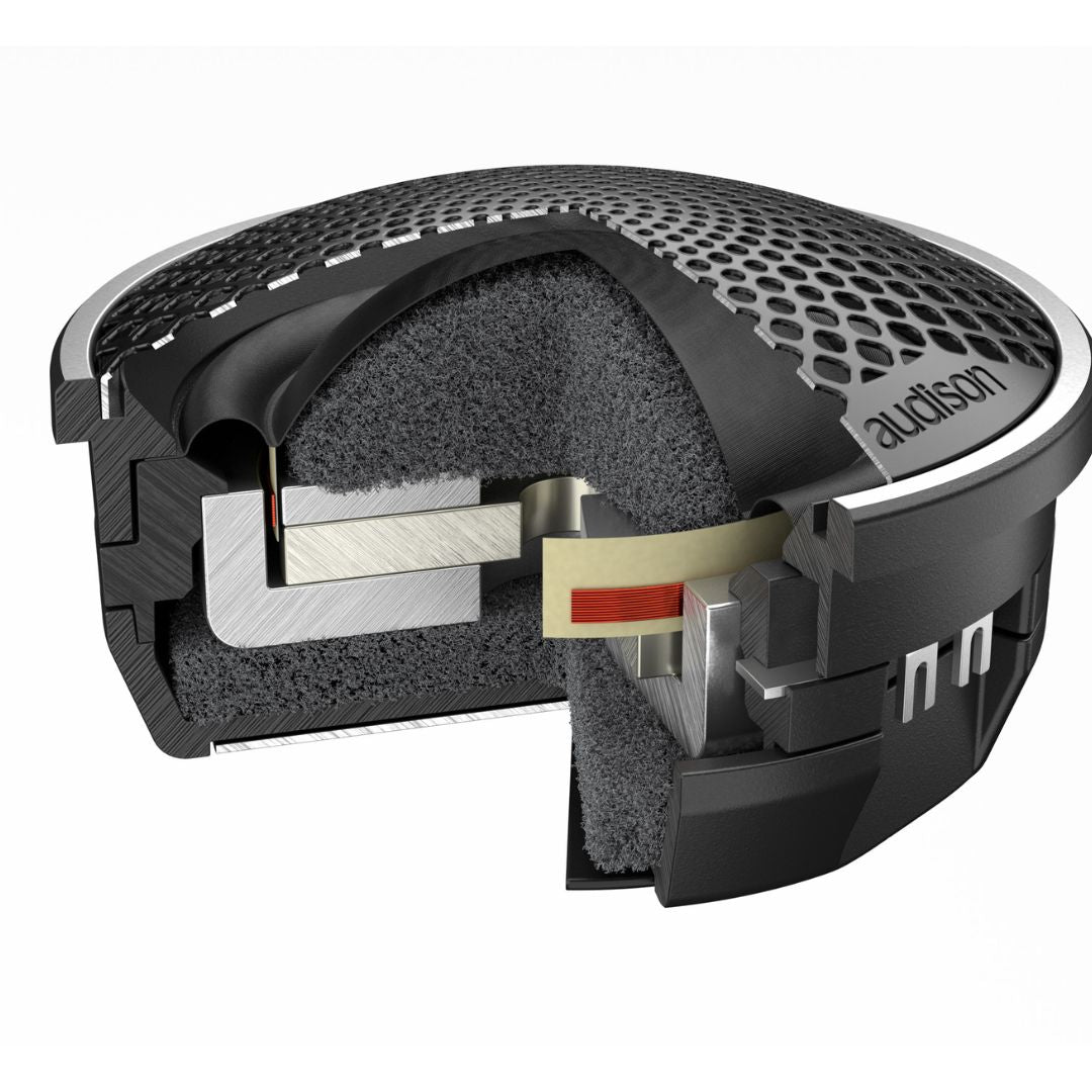 Audison AV 1.1 II – Tweeter Hi-Res 40kHz con Cúpula Tetolon y Neodimio