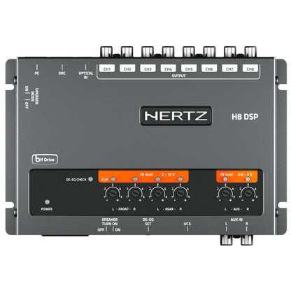 Hertz H8 DSP Procesador Digital de Audio 8 Canales