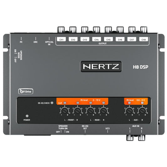 Hertz H8 DSP Procesador Digital de Audio 8 Canales